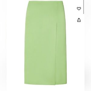 NWT Tory Burch Silk Wrap Midi Skirt